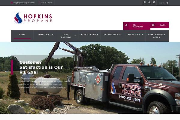 hopkinspropane.com site used Wpindustry