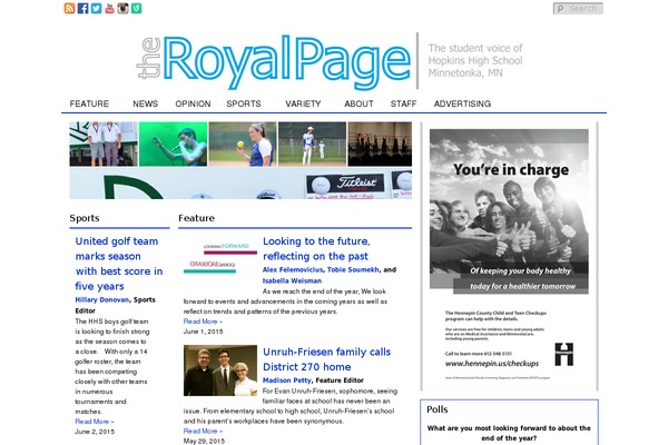 Sno Flex theme site design template sample