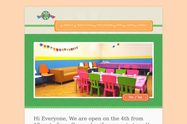 Dreamy theme site design template sample