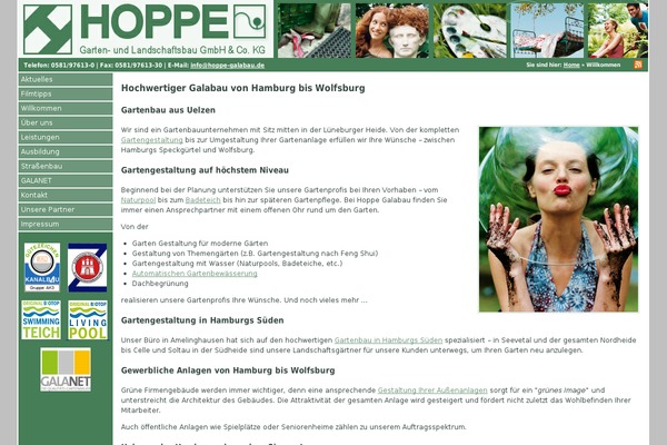 hoppe-galabau.de site used Galanet-child