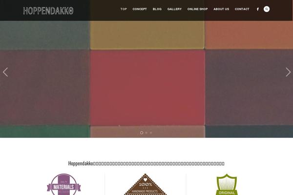 Porcelain theme site design template sample