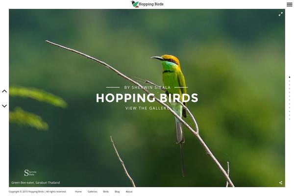 BUCKET theme site design template sample