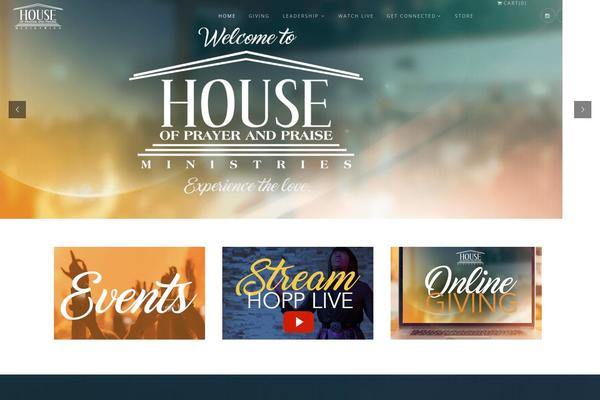 Rhythm theme site design template sample