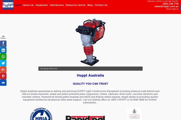 Tesseract theme site design template sample