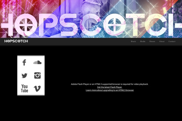 Mercurial theme site design template sample