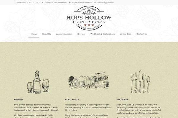 hopshollow.co.za site used Envision