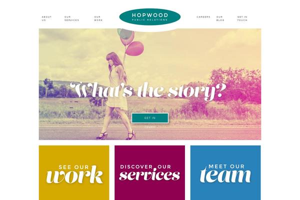 Generatepress_child theme site design template sample