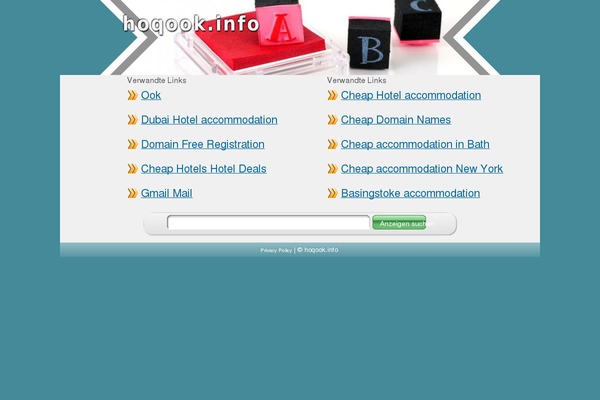 hoqook.info site used Techno Plain