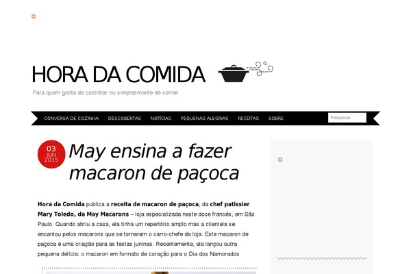 horadacomida.com.br site used Adelle-child