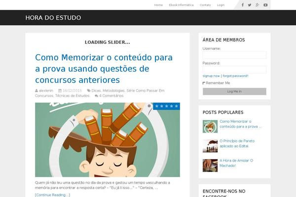 Site using OptimizeMember plugin