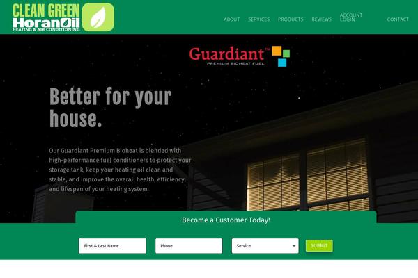 horanoil.com site used Mammoth-child-theme
