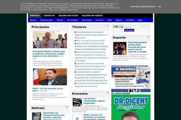 Bignews theme site design template sample