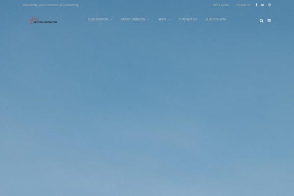 TheBuilt theme site design template sample
