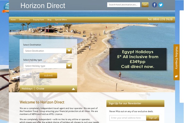 Site using AJAX Contact plugin