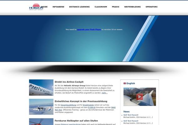 Sansation theme site design template sample