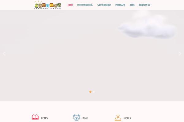 Happychild theme site design template sample