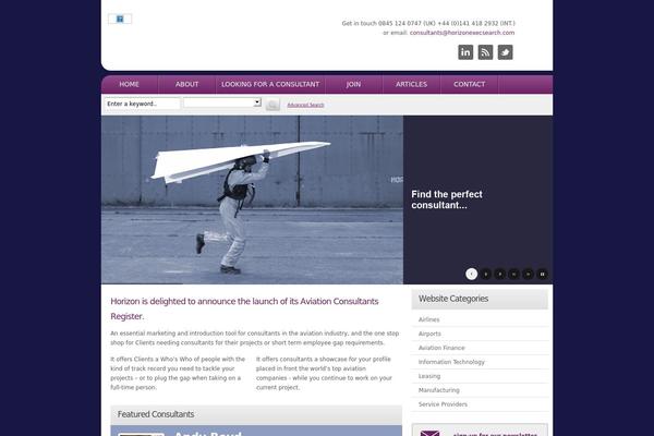 horizonconsultantsregister.com site used Directorypress