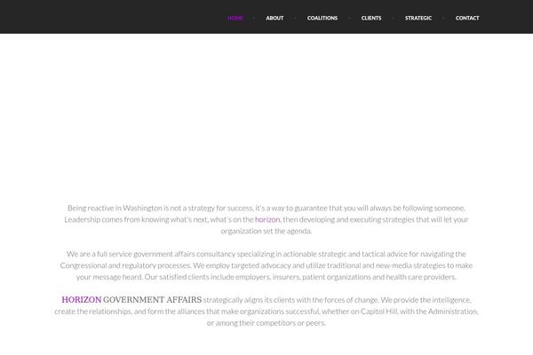 horizondc.com site used Webpaint