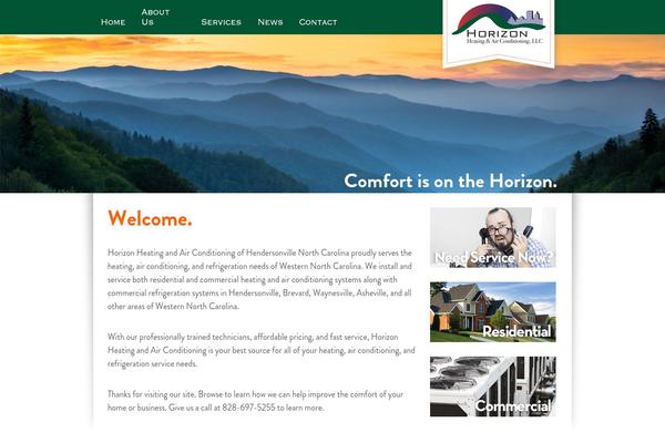 horizonheatac.com site used Origami