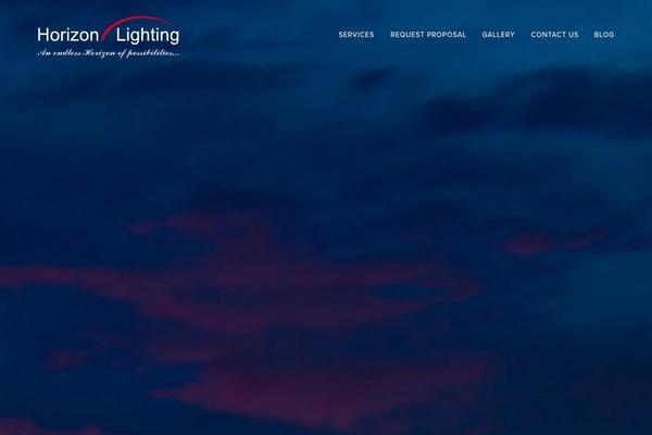 Hyperion theme site design template sample