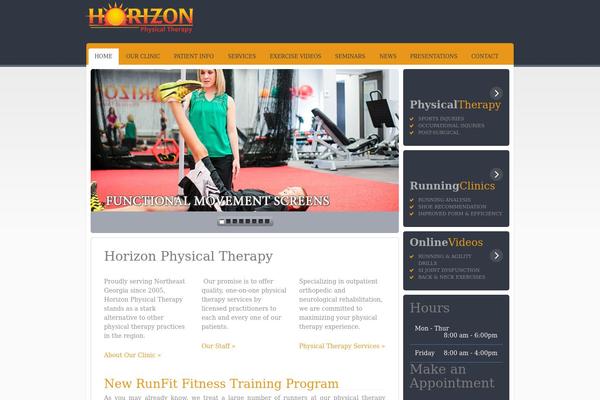 Phoenix theme site design template sample
