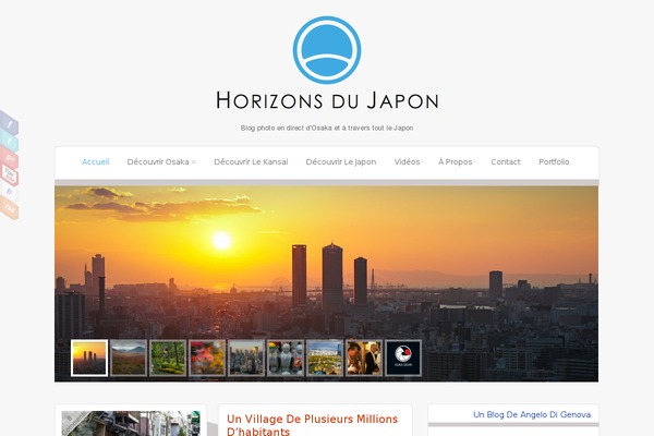 Zenon theme site design template sample