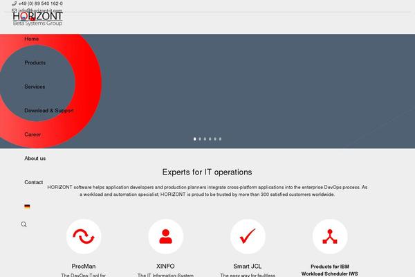 Site using Divi-builder plugin