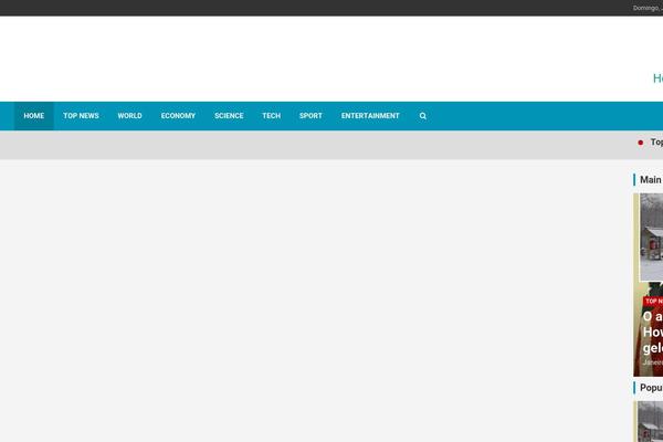 Newscard-pro theme site design template sample