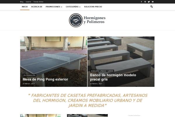 Newspaper theme site design template sample