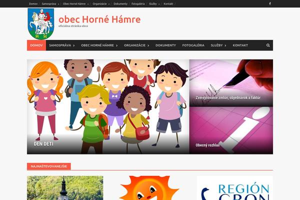 Awaken theme site design template sample