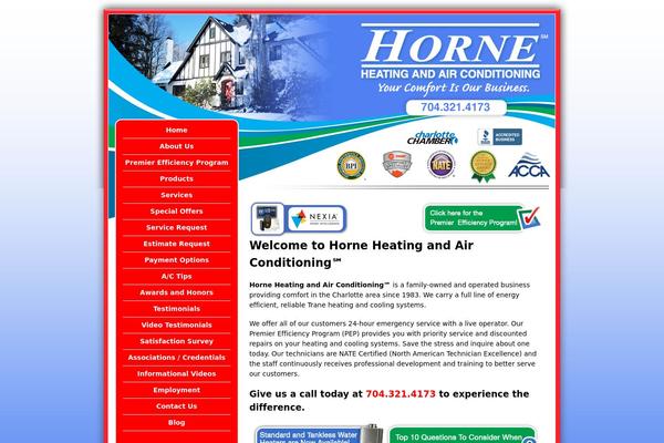 hornehvac.com site used Horne
