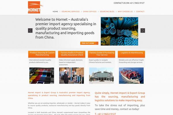 Columbia theme site design template sample