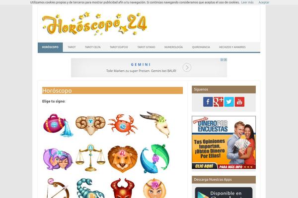 Iconic One theme site design template sample