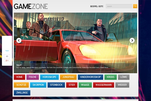 horoskope-kostenlos.org site used GameZone