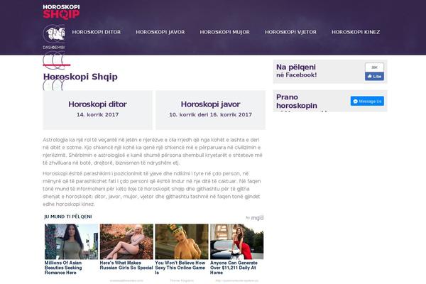 horoskopishqip.net site used Horoskopi