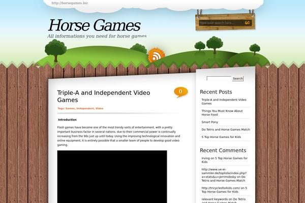 Nature_wdl theme site design template sample