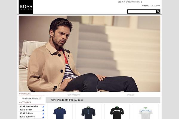 Suave theme site design template sample