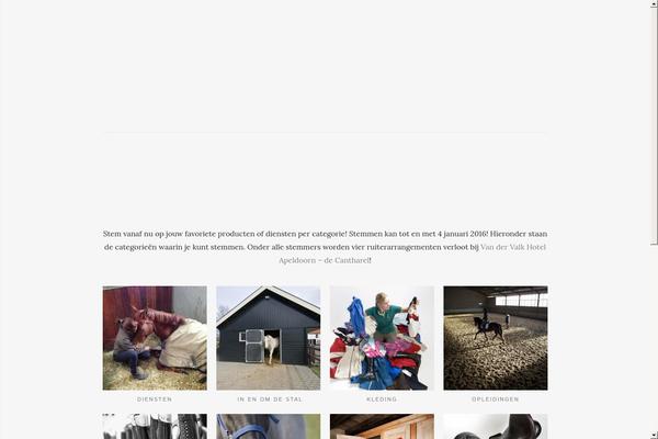 Tao theme site design template sample
