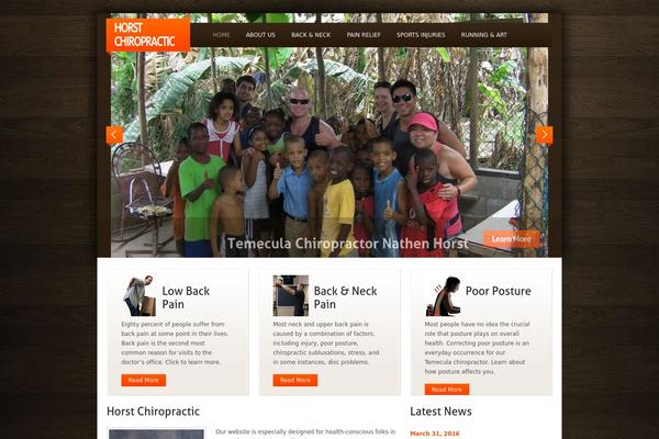 horst-chiropractic.com site used Theme1384