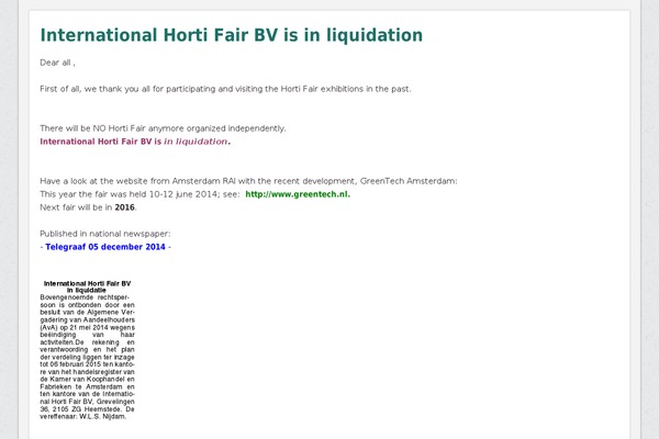 hortifair.com site used Hortifair2013