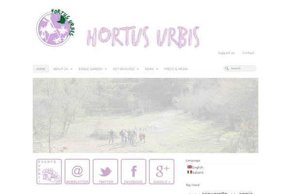 hortusurbis.it site used Pagelines_pro