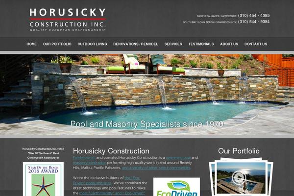 horusicky.com site used Hor
