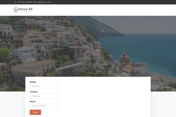 Houzez theme site design template sample