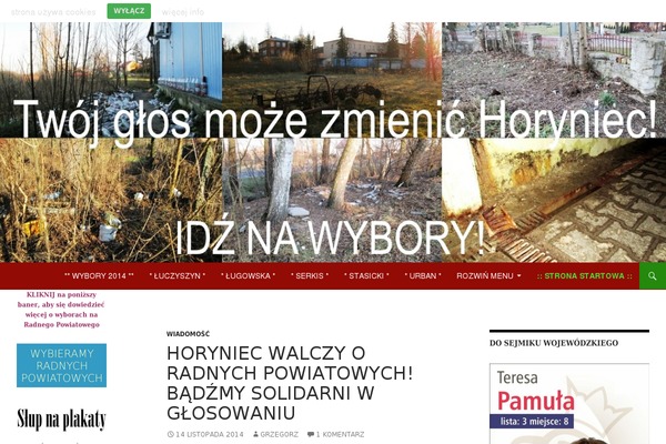 horyniec.info site used Bard