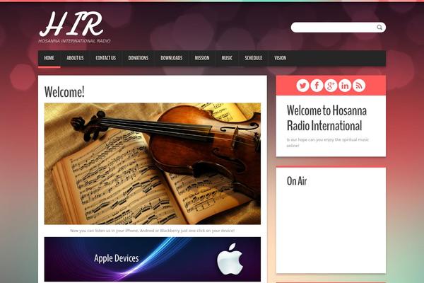 Duena theme site design template sample