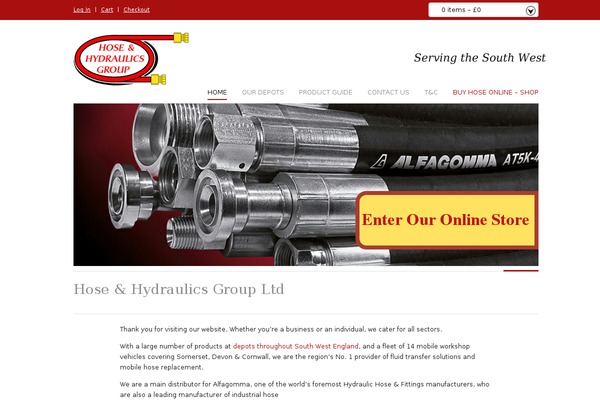 Propulsion theme site design template sample