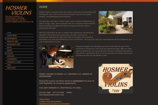 Sunspot theme site design template sample