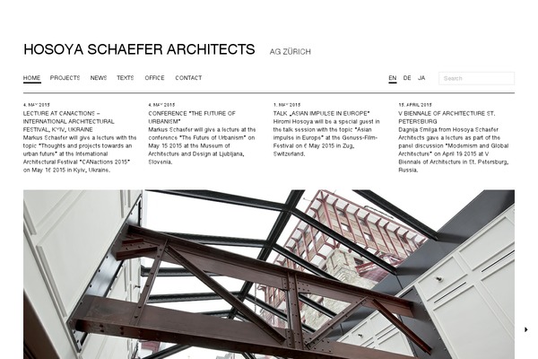 Ia theme site design template sample