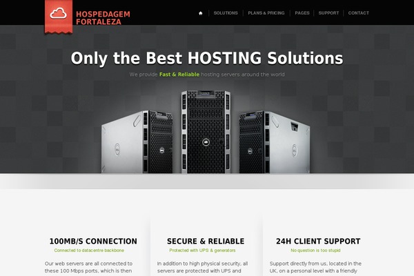 hospedagemfortaleza.com site used Cloudhost