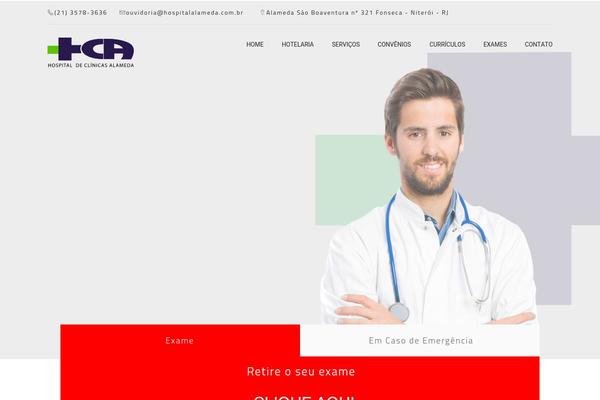 Site using Medcare_vc_addon plugin